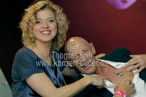 15 Jahre frauTV: west.art Talk-Jubiläumssendung mit Ministerpräsidentin Hannelore Kraft im Stadtgarten Köln (© Thomas Brill)