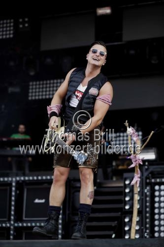 Österreichische VolksRock’n’Roller Andreas Gabalier gastiert auf seiner 