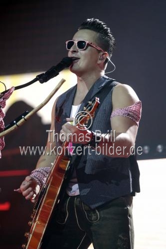 Österreichische VolksRock’n’Roller Andreas Gabalier gastiert auf seiner 