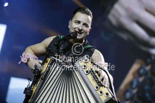 Österreichische VolksRock’n’Roller Andreas Gabalier gastiert auf seiner 