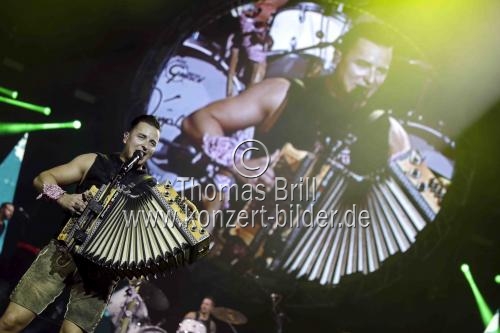 Österreichische VolksRock’n’Roller Andreas Gabalier gastiert auf seiner 