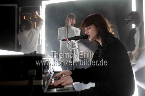 Französische Sängerin Charlotte Gainsbourg gastiert auf ihrer 