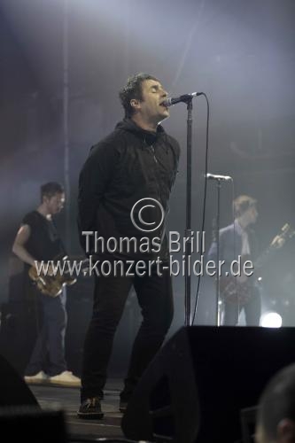 Britische Sänger Liam Gallagher gastiert auf seiner 