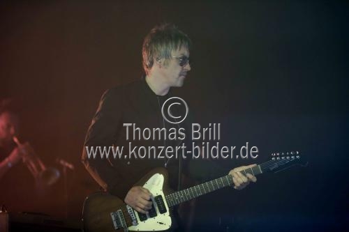 Britische Rockmusiker Noel Gallagher gastiert auf seiner 