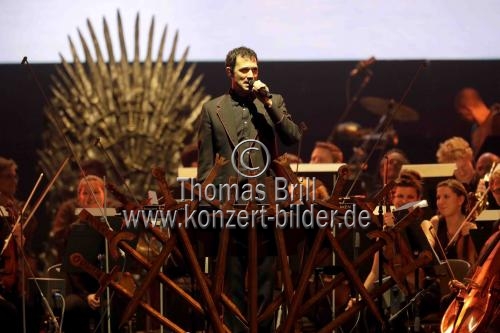 Game Of Thrones Live Concert Experience mit dem deutsch-iranischen Komponisten Ramin Djawadi gastiert in der Lanxess-Arena Köln (© Thomas Brill)