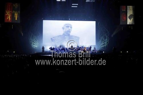 Game Of Thrones Live Concert Experience mit dem deutsch-iranischen Komponisten Ramin Djawadi gastiert in der Lanxess-Arena Köln (© Thomas Brill)