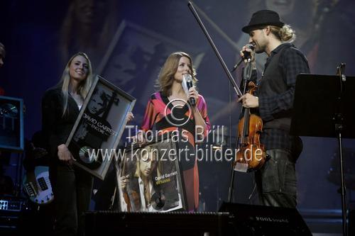 Deutsch/amerikanischer Violinist David Garrett gastiert auf seiner 