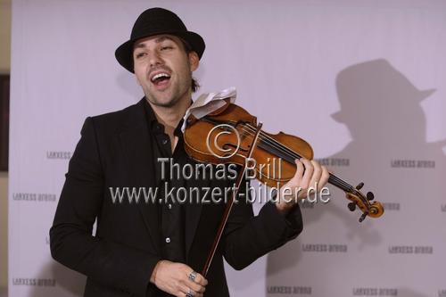 Pressekonferenz des deutsch/amerikanischen Violinist David Garrett, auf seiner 