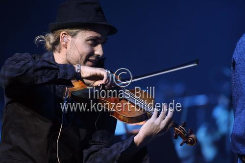 Deutsch/amerikanischer Violinist David Garrett gastiert auf seiner 