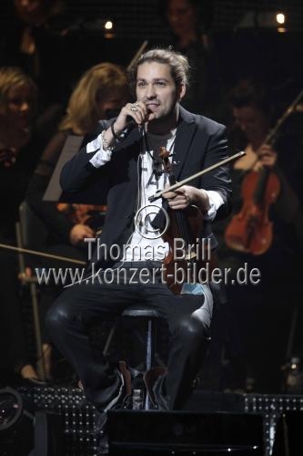 Deutsch/amerikanische Violinist David Garrett gastiert auf seiner 