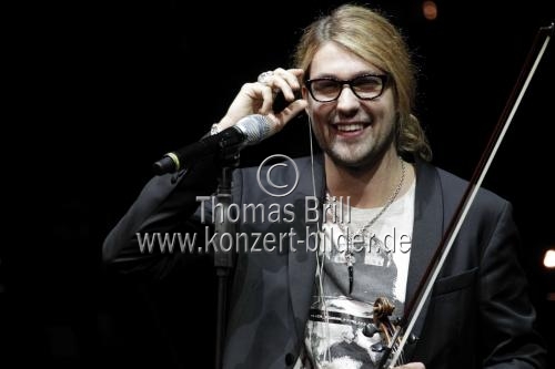 Deutsch/amerikanischer Violinist David Garrett gastiert auf seiner 