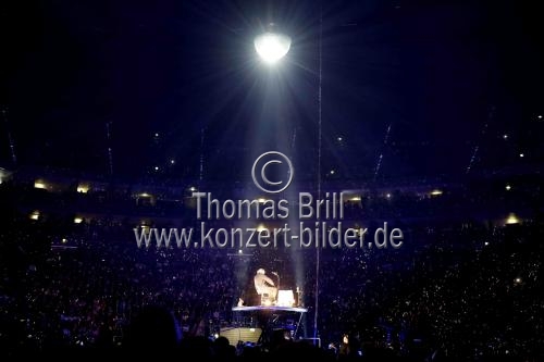 Deutsch/amerikanische Violinist David Garrett gastiert mit Orchester und seiner Band auf seiner 