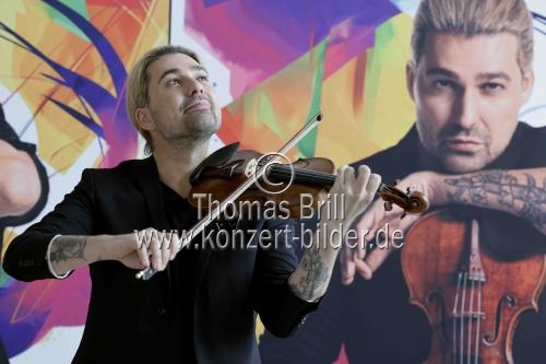 Deutsch/amerikanischer Violinist David Garrett präsentiert auf einer Pressekonferenz sein neues Album 
