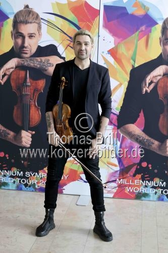 Deutsch/amerikanischer Violinist David Garrett präsentiert auf einer Pressekonferenz sein neues Album 