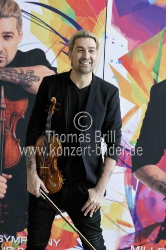Deutsch/amerikanischer Violinist David Garrett präsentiert auf einer Pressekonferenz sein neues Album 
