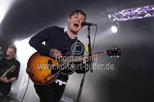 Amerikanische Punk/Indie/Alternative-Rock-Band The Gaslight Anthem gastierten auf ihrer 