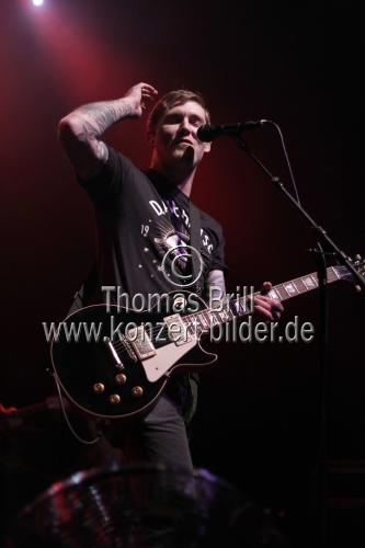 Amerikanische Punk/Indie/Alternative-Rock-Band The Gaslight Anthem gastierten auf ihrer 