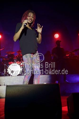 Deutsche Reggae- und Dancehall-Musiker Tillmann Otto alias Gentleman gastiert auf seiner 