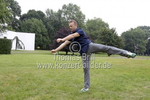 Italienische Balletttänzer und Choreograph Massimo Gerardi gastiert mit der Performence 