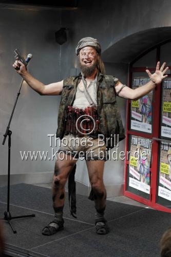 Deutsche Komiker und Schauspieler Tom Gerhardt präsentiert seiner neuen Show 