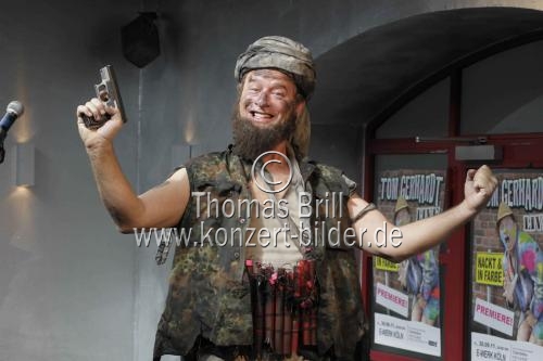 Deutsche Komiker und Schauspieler Tom Gerhardt präsentiert seiner neuen Show 