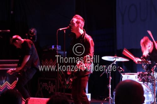 Schottische Alternative-Rock-Band Glasvegas gastierte auf ihrer 