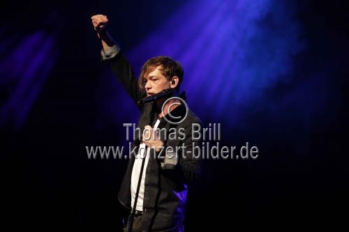Deutscher Pop-Sänger Thomas Godoj gastiert auf seiner 