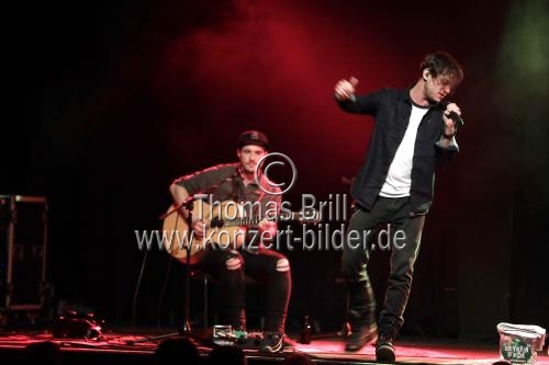 Deutscher Pop-Sänger Thomas Godoj gastiert auf seiner 