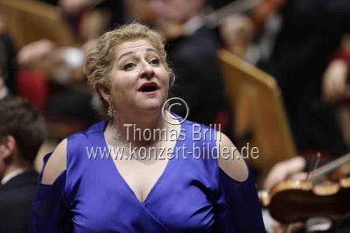 Lettische Dirigent Andris Nelsons leitet das Bayreuther Festspielorchester in der Kölner Philharmonie (&copy; Thomas Brill)