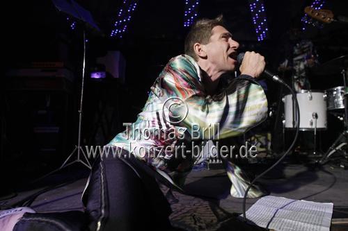 Deutsche Punkband Die Goldenen Zitronen gastierte auf ihrer 