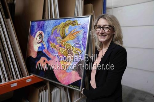 Leiterin des Van-Ham Art Estate Renate Goldmann im Van Ham Art Estate in Wesseling (&copy; Thomas Brill)