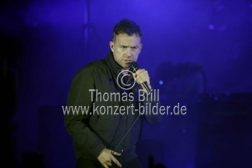 Britische Band Gorillaz gastiert auf ihrer 