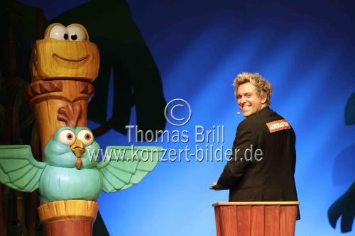 Deutscher Puppet-Comedian Sascha Grammel gastiert mit seinem Programm 