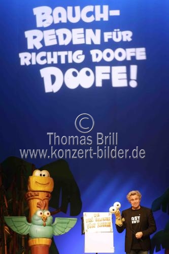 Deutscher Puppet-Comedian Sascha Grammel gastiert mit seinem Programm 