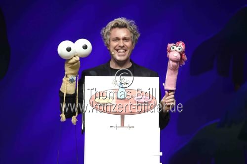 Deutscher Puppet-Comedian Sascha Grammel gastiert mit seinem Programm 
