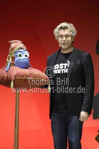 Deutscher Puppet-Comedian Sascha Grammel gastiert mit seinem Programm 