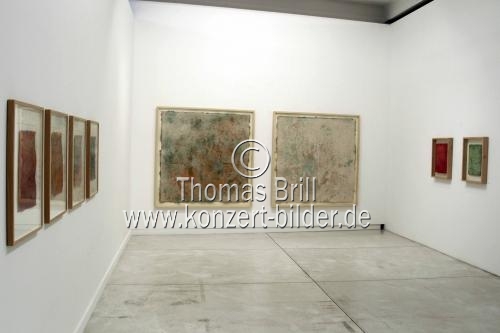 Deutscher Maler Gotthard Graubner gastiert mit der Ausstellung 