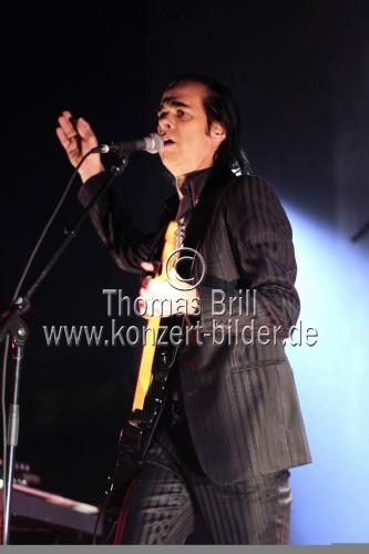 Australische Garagenrock-Band Grinderman gastiert auf ihrer 