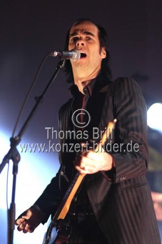 Australische Garagenrock-Band Grinderman gastiert auf ihrer 