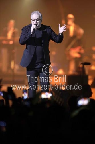 Deutsche Sänger Herbert Grönemeyer gastiert auf seiner 