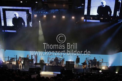 Deutsche Sänger Herbert Grönemeyer gastiert auf seiner 