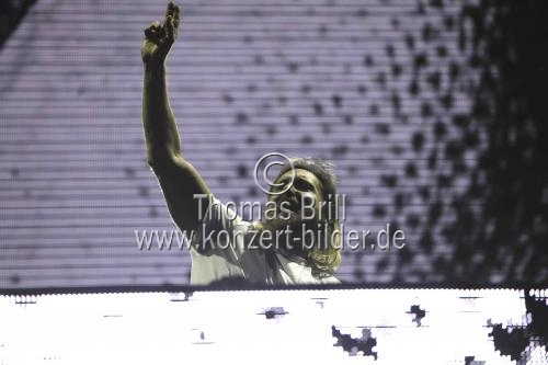 Französischer House-DJ David Guetta gastiert auf seiner 