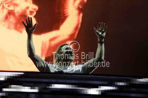 Französischer House-DJ David Guetta gastiert auf seiner 