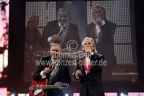 Kölner Mundartgruppe De Höhner gastieren mit Dietmar Bär und Stefan Gwildis auf ihrer 