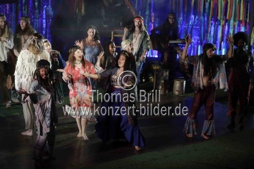 Amerikanisches Love-Rock-Musical HAIR - The Musical gastiert im Rahmen des 32. Kölner Sommerfestival vom 30. Juli bis 04. August 2019 in der Kölner Philharmonie (&copy; Thomas Brill)