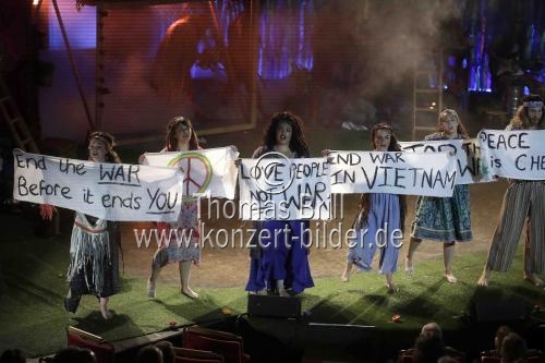 Amerikanisches Love-Rock-Musical HAIR - The Musical gastiert im Rahmen des 32. Kölner Sommerfestival vom 30. Juli bis 04. August 2019 in der Kölner Philharmonie (&copy; Thomas Brill)