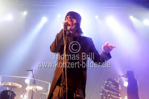 Finnische Gothic-Rock-Band HIM mit Sänger Ville Hermanni Valo auf 