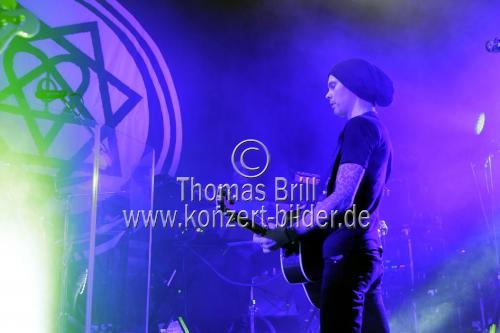Finnische Gothic-Rock-Band HIM gastiert auf ihrer 