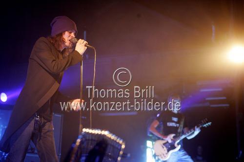 Finnische Gothic-Rock-Band HIM mit Sänger Ville Hermanni Valo auf 