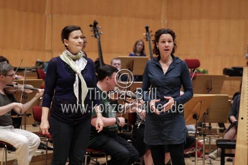 Belgische Dirigent René Jacobs leitet das B Rock Orchestra in der Philharmonie Köln (&copy; Thomas Brill)